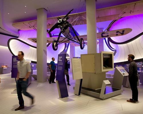 The centrepoint of the gallery is the Handley Page ‘Gugnunc’ aeroplane, built in 1929 for a competition to construct safe aircraft / Nick Guttridge