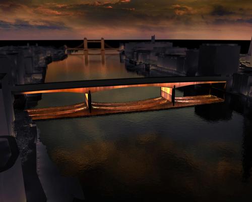Villareal pledged his team would develop a lighting masterplan for the Thames that 'reduces pollution and wasted energy and is sensitive to history and ecology' / Leo Villareal and Lifschutz Davidson Sandilands 