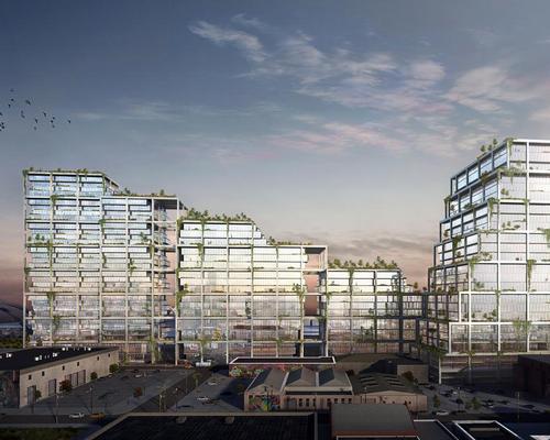 Bjarke Ingels Group propose terraced superstructure to reignite LA's Arts District