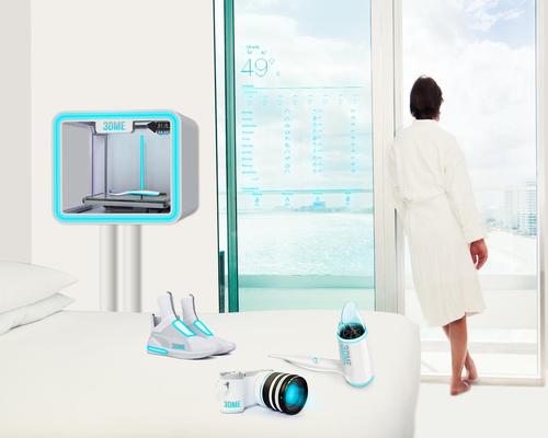 3D printers will be able to meet guest demand for items in real-time / Hotels of the Future