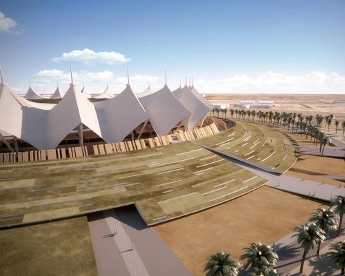 The design also creates a smoother transition from the ground to the stadium’s terraces, while retaining the building’s rib vaults; an iconic part of the city’s urban landscape / Schiattarella Associati 