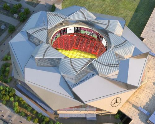 The Mercedes-Benz Stadium by HOK