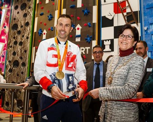 Paralympic gold medalist opens multi-million-pound leisure centre