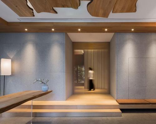 The designers wanted to create a peaceful and simple space / Golucci International