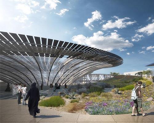 Pathways and gardens will lead visitors intuitively through the site / Grimshaw
