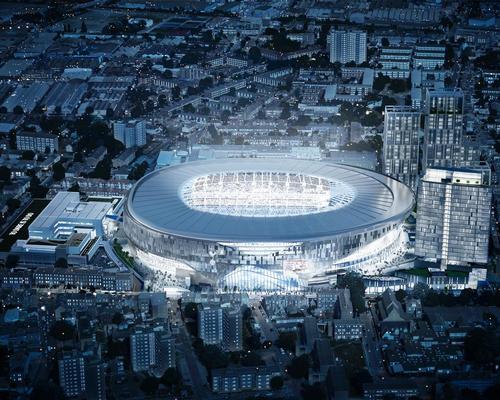 The new White Hart Lane will be the largest club ground in London / Tottenham Hotspur 