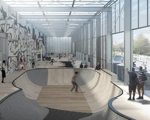 A skating arena will form part of the complex / EFFEKT