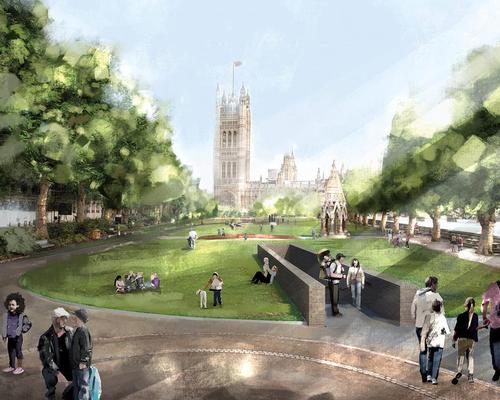 The design by Foster + Partners and Michal Rovner / Foster + Partners and Michal Rovner & Malcolm Reading Consultants