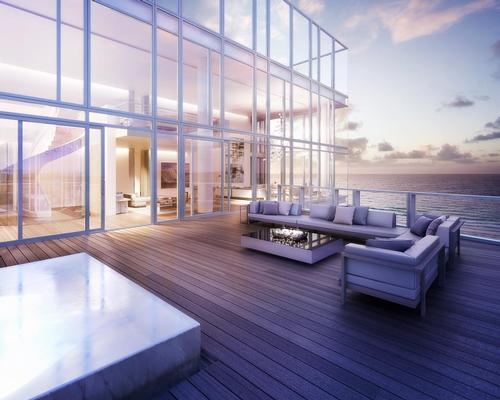 Meier's transformation sees the original club restored and used as a lobby and entrance for the complex / DBOX