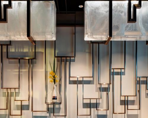 A Japanese restaurant, called Washouku Souten, is designed based on the characteristics of ice / Ed Reeve