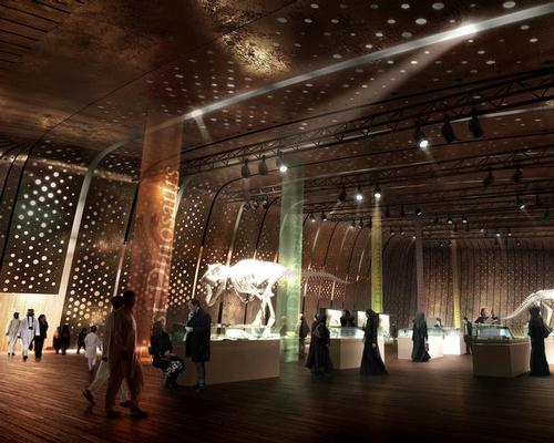 Oil company Saudi Aramco has pledged to create a state-of-the-art cultural facility / Snøhetta
