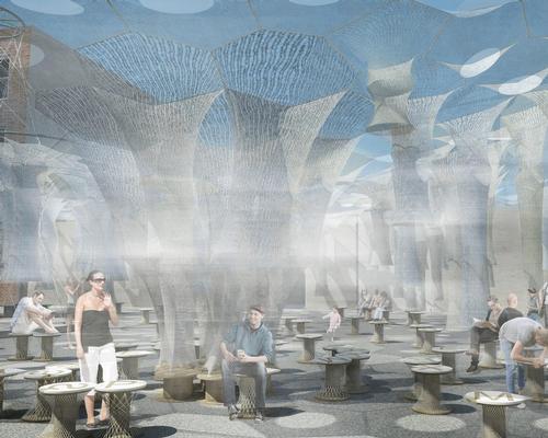 The installation will open at MoMA PS1 in June / Jenny Sabin Studio