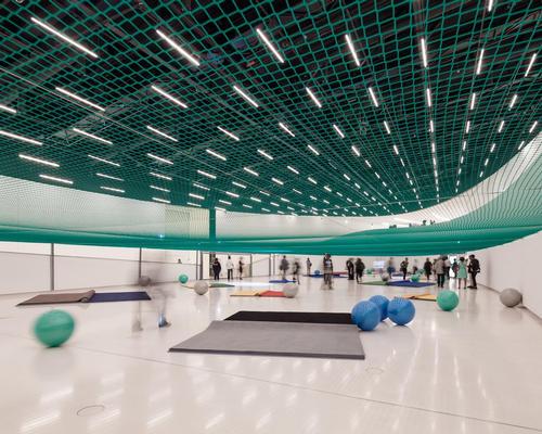 The exhibition spaces have been designed to host large scale installations 
/ Francisco Nogueira