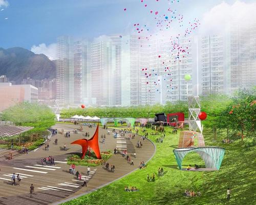 Jogging trails, cycle paths, gardens and outdoor play areas all feature in the plans / Kai Tak Sports Park