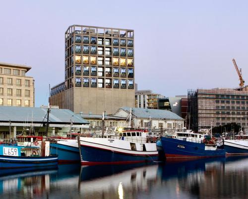 The building occupies the new V&A Waterfront / The Royal Portfolio