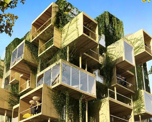 Stephane Malka has proposed a new design showcasing his brand of 'parasitic architecture' / Malka Studio