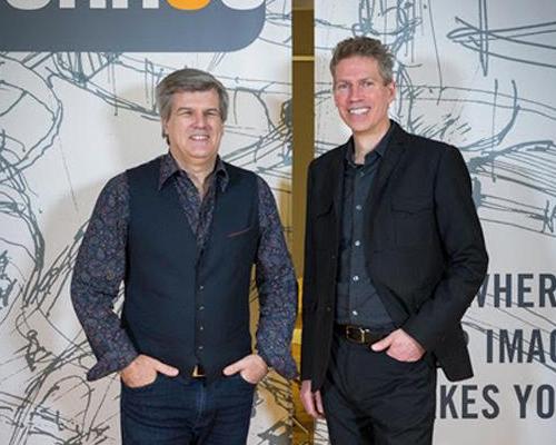 Gordon Dorrett, left, will hand over to Cale Heit in October 2017 / Forrec