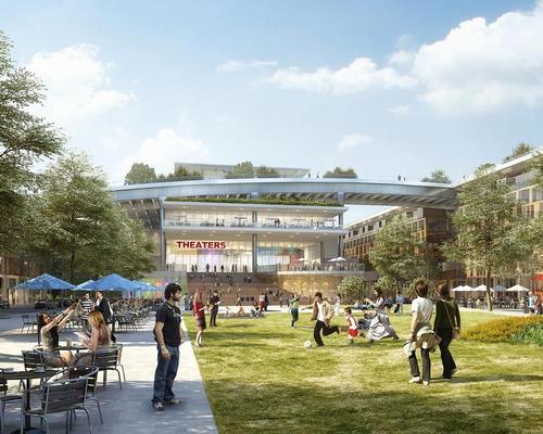 The Hills at Vallco, Cupertino, USA, designed by Rafael Vinoly Architects