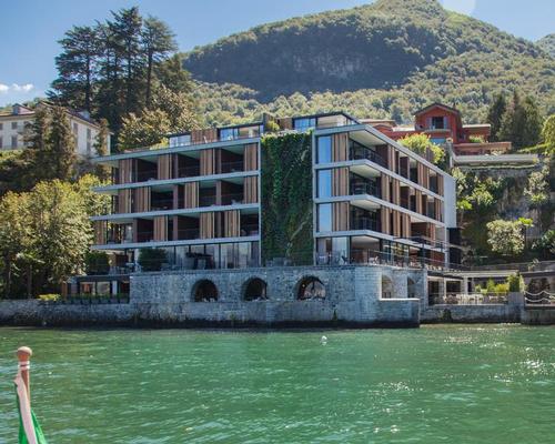 The hotel can be reached by boar, with one vessel designed by Urquiola herself / Patricia Parinejad