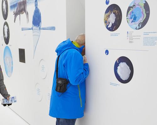 Visitors are led on “an immersive and amusing path” through the world of sea ice, which takes them through the various galleries / Espace des Mondes Polaires