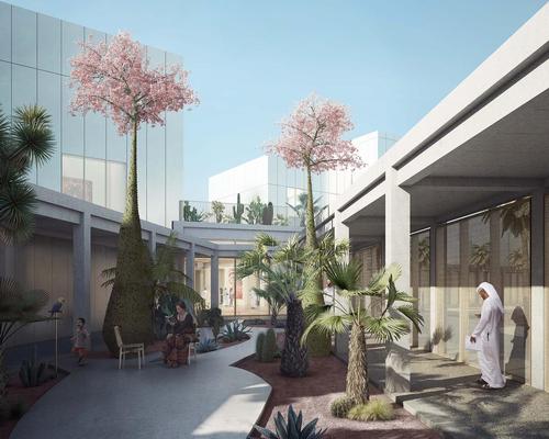 A sculpture garden will feature in the complex / Serie Architects