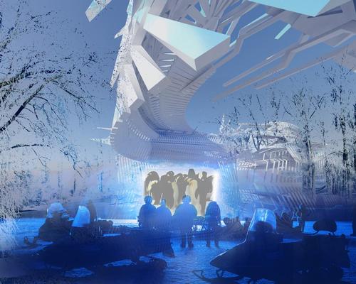 A solar-powered cinema projector will project films onto the ice / Margot Krasojevi?/V2com