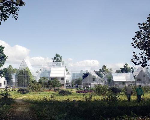 Located in Almere, the pilot development includes 300 homes that will grow their own food and generate their own power on-site / EFFEKT Architects