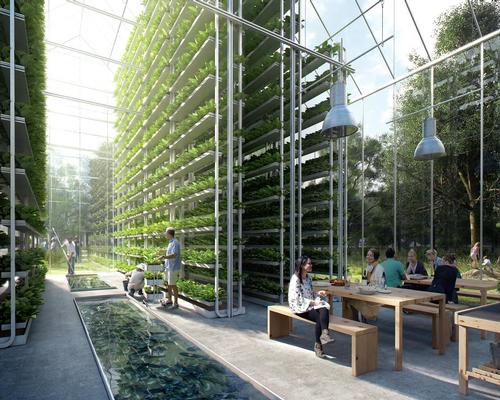 Public kitchens and gardens will be among the leisure offerings in the villages / EFFEKT Architects