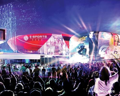Populous' global offices are researching the potential for cities to build eSports arenas / Populous