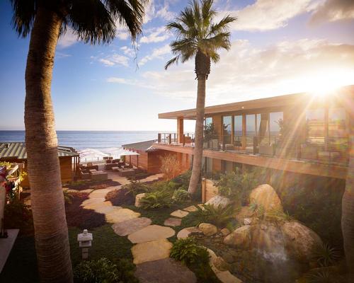 Studio PCH and Montalba Architects have transformed a 1950s vintage beach motel 'into an exclusive destination retreat reflecting the cool elegance of the California coastline' / Barbara Kent 