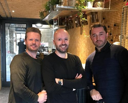 (L-R) Co-founders Kevin Yates, David Cross and Dan Summerson