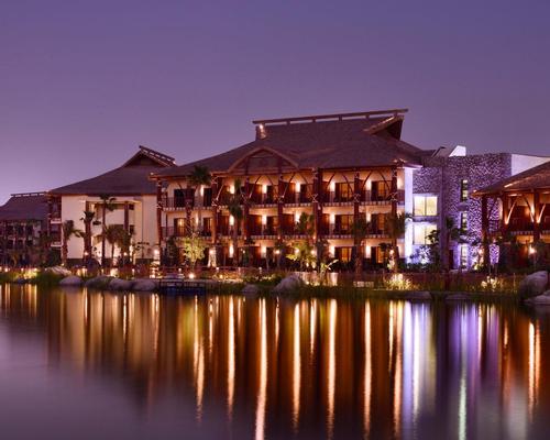 The 504-bedroom Lapita includes an OLA Spa Boutique and features lagoon style pools, five restaurants and bars, and 2,200sq m (23,700sq ft) of meeting and event space