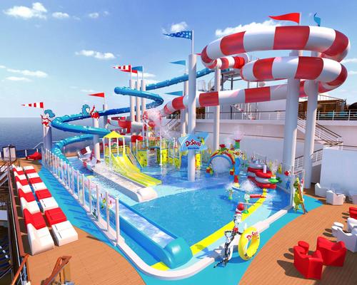 The 3,934-passenger Carnival Horizon will set sail on 2 April 2018, with the Dr. Seuss WaterWorks leading the line in terms of children’s entertainment