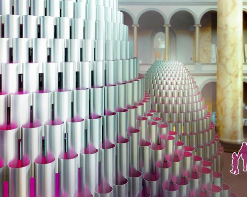Studio Gang's colourful installation for the 2017 Summer Block Party in Washington D.C. / Studio Gang