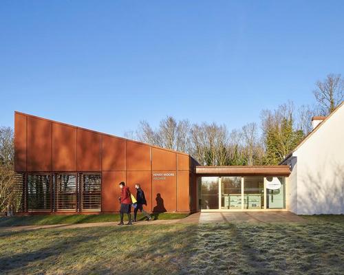 The entire Henry Moore Archive is also being housed under one roof for the first time, with a former residential property on the estate being redeveloped especially for the purpose / Hufton + Crow