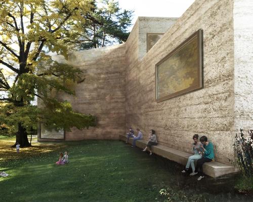 The new green spaces will double the museum's parkland / Atelier Peter Zumthor