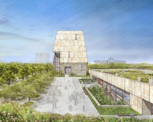 Barack and Michelle Obama unveiled the design for their presidential centre on the South Side of Chicago / The Obama Foundation