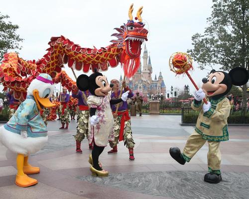 The opening of Shanghai Disney last year increased numbers for the operator / Xinhua/SIPA USA/PA Images