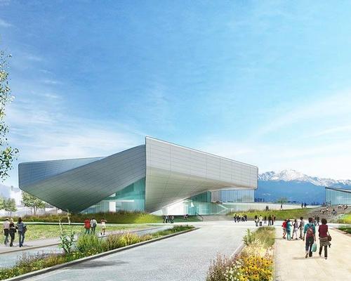 Designed by New York studio Diller, Scofidio + Renfro, themuseum will be dedicated to the achievements of US Olympic and Paralympic athletes / US Olympic Museum