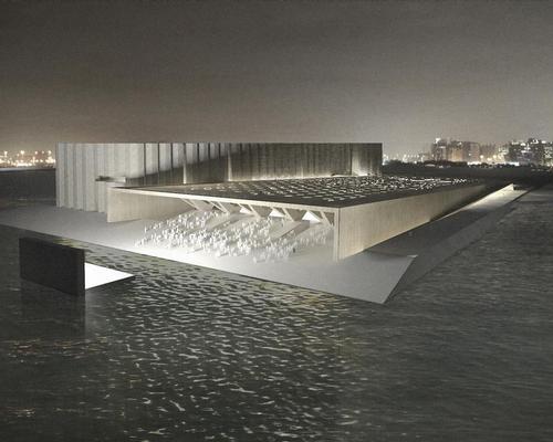 The concept design was praised by the jury as 'a serene artwork, where the structure is the architecture' / Elemental and Malcolm Reading Consultants 