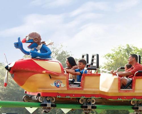 The new park will feature a variety of family rides, water slides, live character shows, a daily parade and seasonal events