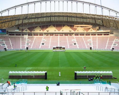 A cooling system will keep the pitch at 26°C and the stands at 24-28°C year-round / Supreme Committee for Delivery & Legacy