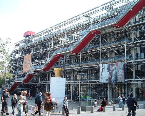 The Pompidou Centra has transformed Paris / Wiki Commons