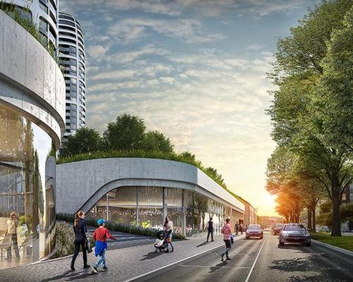 ZHA’s design of the Sky Park was conceived around the concept of providing both generous living areas and communal spaces / Penta Investments