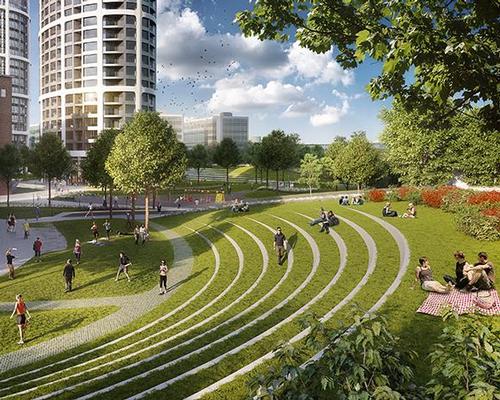 The Sky Park project will transform a derelict industrial area of the Slovakian capital / Penta Investments