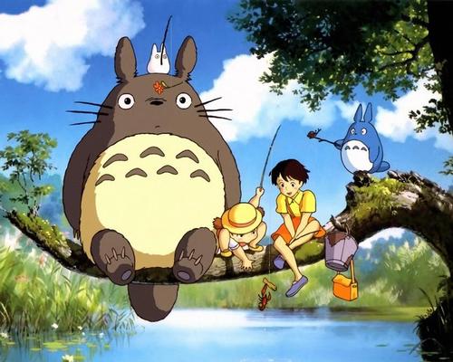 My Neighbour Totoro was released in 1988 and tells the story of two young sisters and their interactions with friendly wood spirits in postwar rural Japan / Studio Ghibli