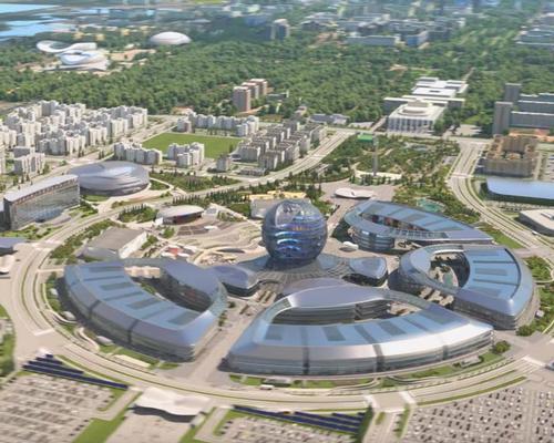 Adrian Smith + Gordon Gill Architecture (AS+GG) masterplanned the site and have designed several of the buildings / 2017 Expo Astana