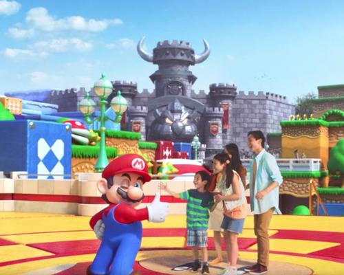 According to Universal, the Nintendo attraction in Osaka will exceed the size of its existing Harry Potter attractions / Nintendo 