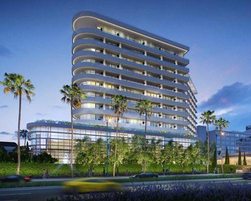 Gensler and YPR worked together on the architecture, with the latter also designing the interiors / Waldorf Astoria