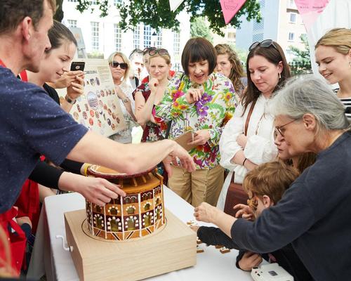 Rival teams competed to recreate some of the world’s most iconic buildings entirely out of cake